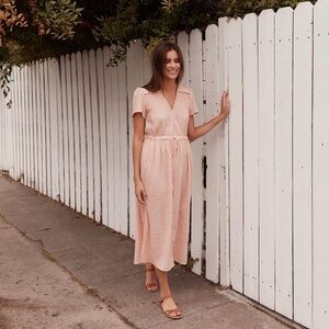 Christy Dawn pink dress